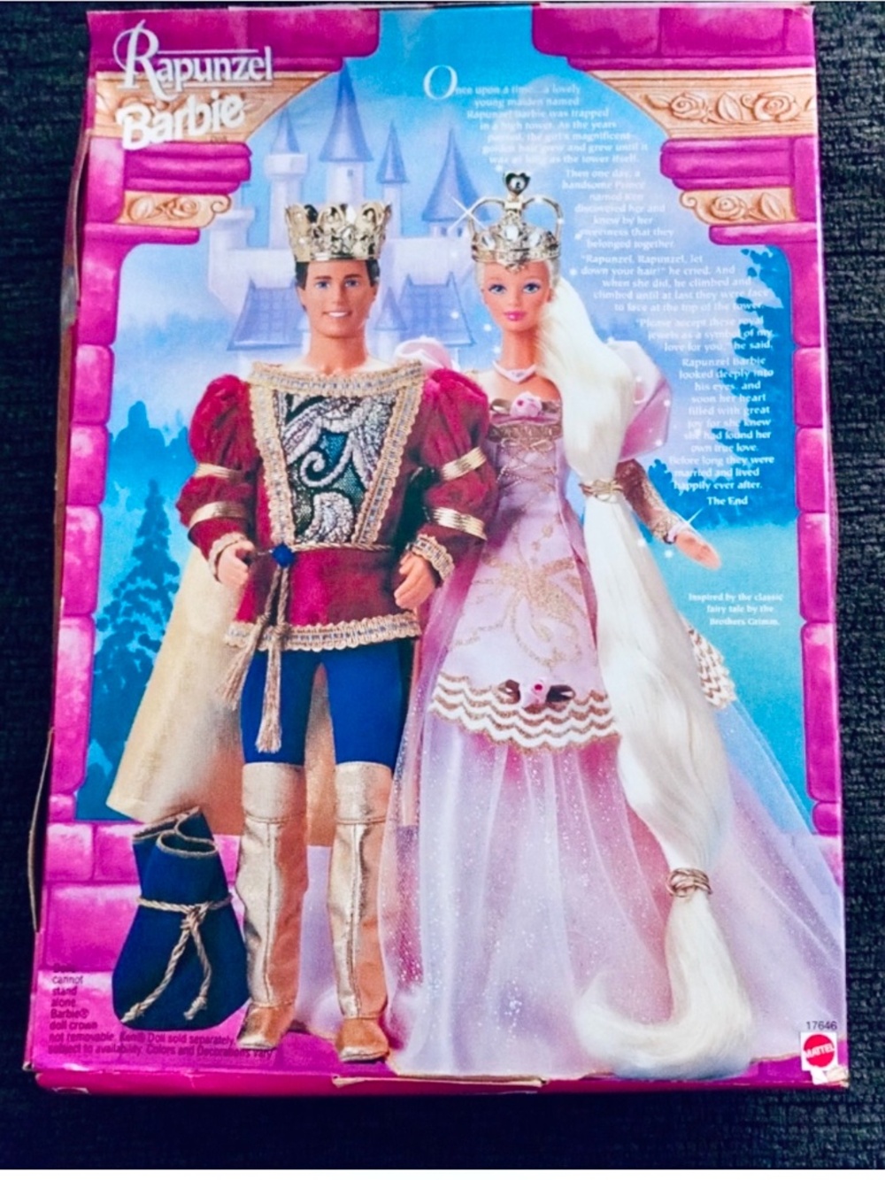 BARBIE 1997 RAPUNZEL, Good Condition, In-Box - Picture 3 of 3